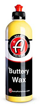 Adam's Polishes Buttery Wax (16oz) - Premium Infused Carnauba Liquid Wet Car Wax For Shine, Polish & Top Coat Paint Protection | Car Wash Enhancer & Clay Bar Lubricant | Car Boat Motorcycle