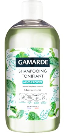 Gamarde Champu Tonificante Menta (Grasa) 500 Ml. Bio 500 ml