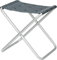 BERGER Camping Hocker XL | Tragbarer Klapphocker | Tragbarer Stuhl Mini | Klappbarer Hocker (Grau)