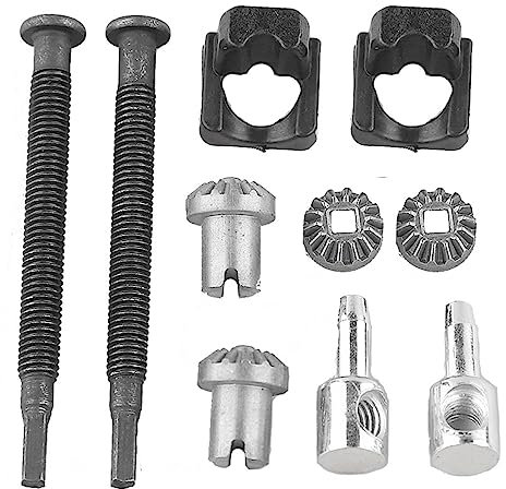 Gubeter Kit de goupilles à vis tendeur de tendeur de chaîne 2 pièces, pour Echo Cs-370 et Cs-400,/