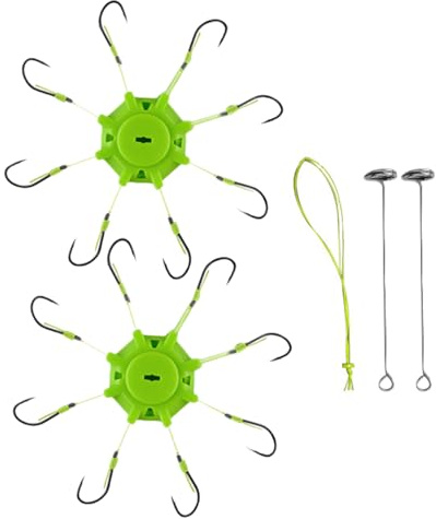 Angelhaken - Kreativer Oktopus-Haken,Tragbare Robuste Angelzubehör Für Anfänger Im Teich Boot See Fluss Barsch Kayak Angeln