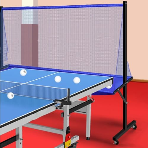 Red de captura de ping pong para entrenamiento multipelota, red profesional de colección de pelotas de tenis de mesa, se adapta a mesas de 72 a 82 pulgadas, perfecta para ejercicios y práctica
