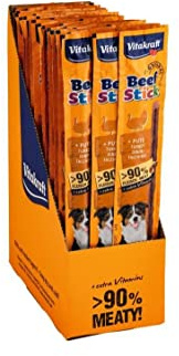Vitakraft Lot de 50 bâtonnets de bœuf (50 x 12 g)