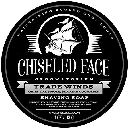 Trade Winds - Handmade Luxury Shaving Soap from Chiseled Face Groomatorium