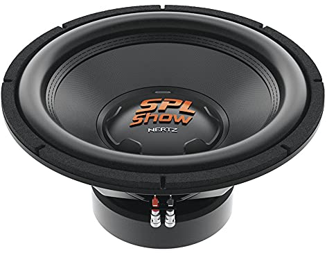 Hertz SS 15 D2 – Subwoofer SPL 380mm, 2400W Picco, 2+2 Ohm, Bobina Doppia Ø75mm, Cono in Carta Non Pressata con Fibre di Cotone, Escursione Lineare ±15,4mm