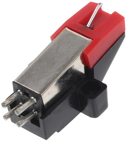 SUPVOX Testina Stilo a Doppio Lato Per Giradischi Vinile, Cartuccia Fonografica Di Ricambio Compatibile, Puntina Sostituibile Eccellente Riproduzione Audio Per Fonografi