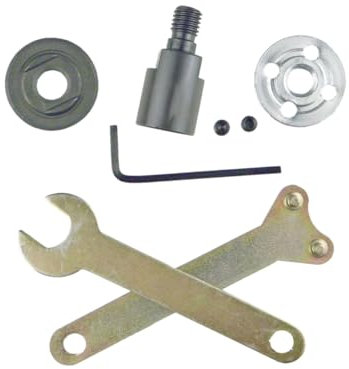 CHANCS Accesorios para sierras M10-12.7 Soporte adaptador para hoja de sierra Manguito de conexión abrazadera