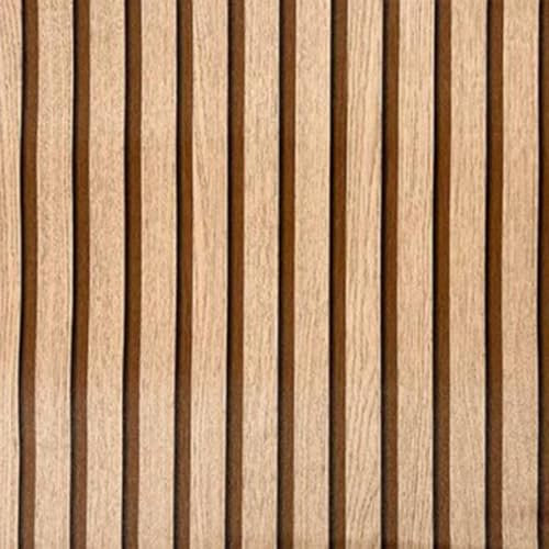 Snewvie Wood Slats Wallpaper Natural Wooden Slats Panelled Wallpaper Roll Wooden Wall Paper Wood Effect Modern Realism Contemporary Feature Wall,9.5 * 0.53M Dark Oak