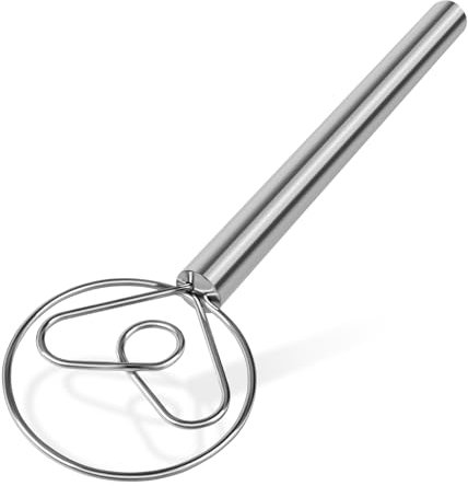 YIGEDA Danish Dough Whisk Stainless Steel for Sourdough Bread Mixing