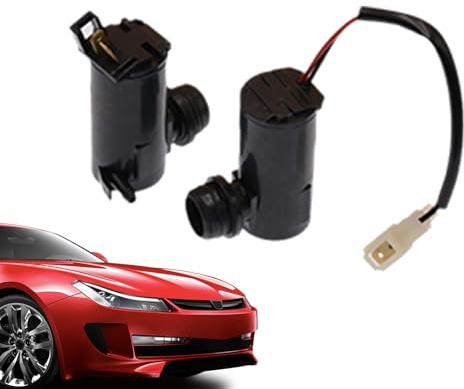 Yonuaret Pompa Lavavetri Anteriore Per Auto, Sostituzione Pompa Lavavetri Po-mpa Lavavetris Ad Alta Resistenza - Per Autolavaggio 12V Per Una Guida Sicura