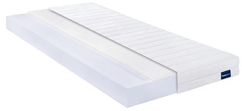 Traumnacht Easy Comfort 2 en 1 Duo - colchón ortopédico de Espuma de Confort de 7 Zonas, firmeza 3 y 4, Certificado Öko-Tex, 120 x 200 cm, Altura 11 cm, producido según estándar de Calidad alemán