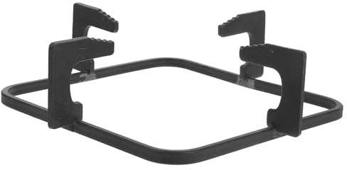 IMIKEYA Support pour Cuisinière à Gaz Carré Antidérapant 1 Pièce Grille de Support en Métal Robuste Accessoire pour Casseroles et Woks pour Cuisson Stable et Sécurisée