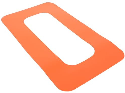 Veemoon Patch de Connexion pour Boîtier D'aileron de 9 Pouces, Accessoire de Pagaie Orange pour Planche de Surf et Sup, Connecteur Remplaçable pour Fente de Gouvernail Arrière, Compatible