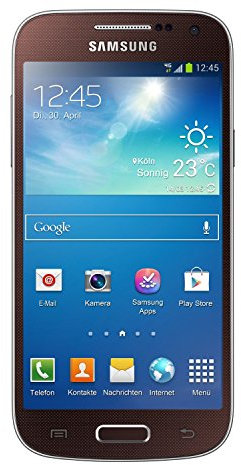 Samsung Galaxy S4 mini Smartphone débloqué 4G (8 Go - Android) Marron (import Europe)