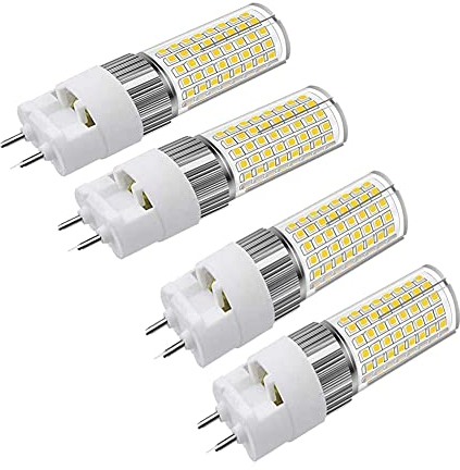 G12 LED-Glühbirne 16W, Bi-Pin Corn Bulb (Äquivalent 150W Halogenlicht), 4000K 1600 Lumen Mais Licht, Deckenleuchte Flutlicht für Haus Straße Garage Landschaft Lagerhaus, 4er-Pack (Natürliches Weiß)