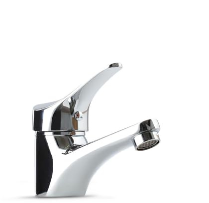 Kiamami Valentina - Grifo Mezclador monomando para Lavabo con Desagüe y Flexible | Cembra