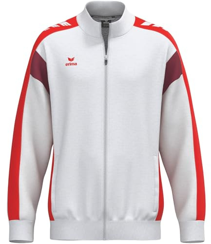 Erima Unisex Erwachsene CELEBRATE 125 Training Jacke (1032599), weiß/rot, XL