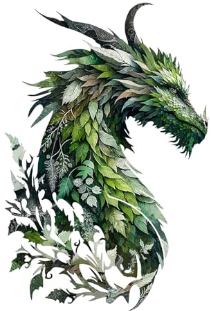 Benziso Dragon Metal Wall Art Medieval Decor Fantasy Decorations (colorful-1)