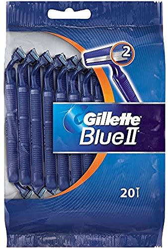 BLUE II DISPOSABLE RAZORS 20