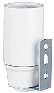 Legrand, Portalamparas, Casquillo E14, Fijación mural, Color Blanco