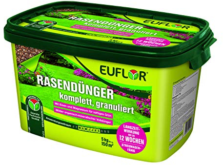 EUFLOR Rasendünger komplett, granuliert 5 kg