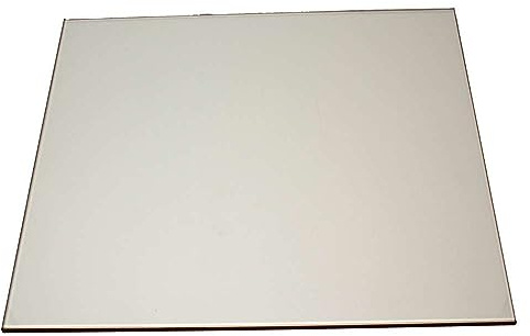 Feuerfestes Kaminglas nach Maß | Ofenglas für alle Größen - (680,00 EUR/qm) - 240 mm x 140 mm