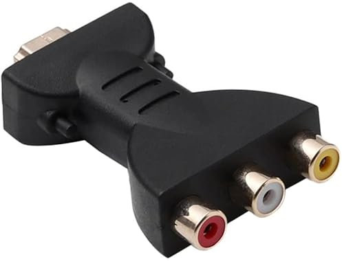 Portable HDMI to AV Converter - Red, White, Yellow RCA Adapter
