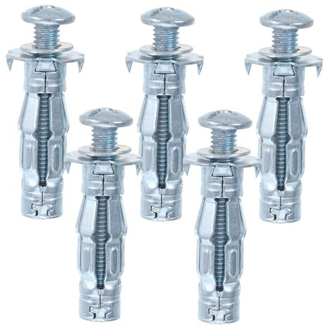 ULTECHNOVO 5pezzi Ancoraggi Per in Cartongesso in Carbonio Per Installazione Su e Soffitti