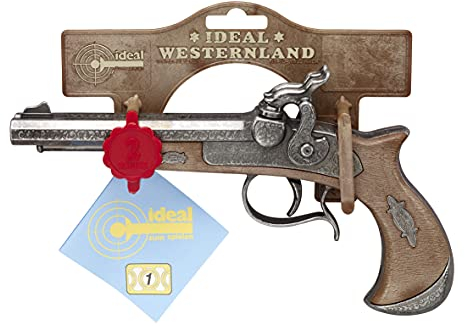 J.G. Schrödel 5011681 - Derringer Einzelschuss-auf Tester Pistole, 21.5 cm, Braun