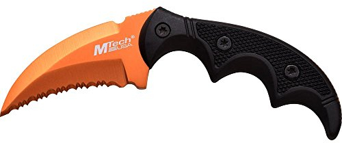 MTech USA Erwachsene MT-20-63OR Taschenmesser, Mehrfarbig, M
