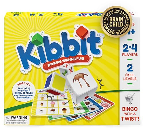 Kibbit - Bingo Style Game Targeting Descriptive Language, Sentence Structure, and Ability to Follow Multi-Component Directions