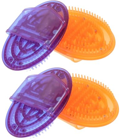 FONDOTIN 4pcs Meridian Massage Brush Handheld Body Massage Tools for Meridian Care and Relaxation for Beauty Salon Home Use