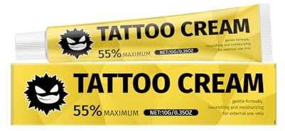 Crema Para Tatuajes,Crema Para El Cuidado Posterior Del Tatuajes,Hidratación,Adecuado Pare Todo Tipo De Tatuaje,10G
