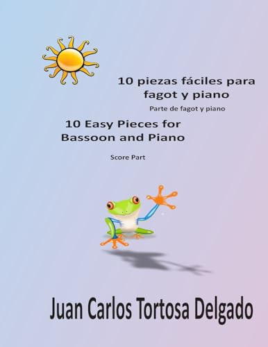 10 piezas fáciles para fagot y piano.: Partitura completa.: 1