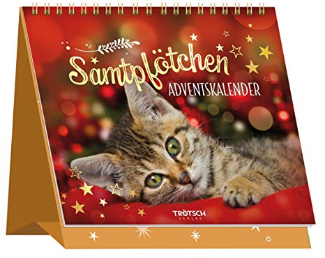 Trötsch Adventskalender Samtpfötchen: Aufstellkalender