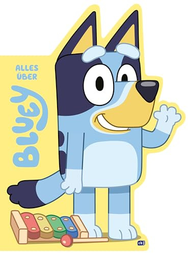 BLUEY - Alles über Bluey: Konturgestanztes Pappbilderbuch für Kinder ab 2 Jahren: 1