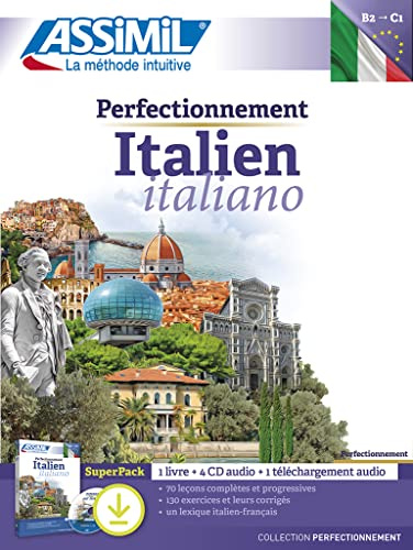 Perfectionnement italien. Italiano. Con 4 CD-Audio. Con File audio per il download (Perfezionamenti)