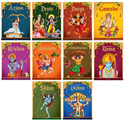 Tales from Indian Mythology (Collection of 10 Books): Story Books For Kids (Indian Mythology for Children)