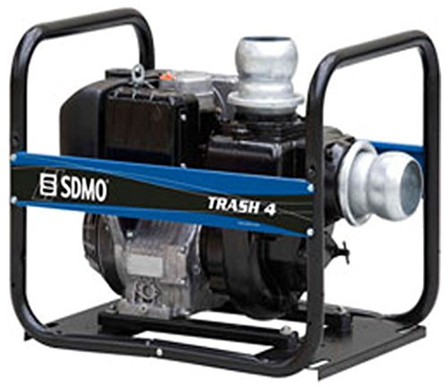 Motopompe diesel 4 temps eaux très chargées 1800 l/min SDMO