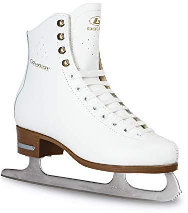 Botas - Model: 325 / Figure Ice Skates Women, Girls/Color: White, Size: Adult 9.5