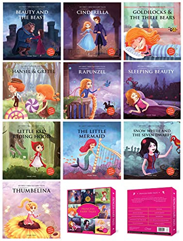5 minutes fairytale box set Princess (set of 10 paperback books): A Set of 10 Classic Children Fairy Tales