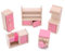 POFET Puppenhaus-Möbelset aus Holz, Spielzeug für Babys, Kinder, Kinder, Kühlschrank, Spüle, Schrank, Herd, Waschmaschine, Küche, Zimmer