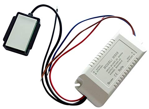 Folewr Cuarto de baño regulable 220 V 300 W espejo encendido/apagado interruptor táctil anti-niebla para la iluminación de la lámpara hogar sistema inteligente sensor humano Accesorios