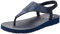 Skechers Women's Cali Meditation Rockstar, Navy Mitobuck/Rhinestone Trim, 4 UK