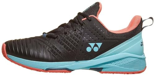 YONEX Herren Sonicage 3 Cly Tennisschuhe Sandplatzschuh Schwarz - 44,5