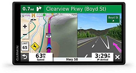 Garmin DriveSmart 55 & Traffic: GPS Navigator with a 5.5” Display, Hands-Free Calling, Included Traffic alerts and Information to enrich Road Trips (Renewed)