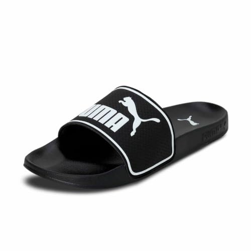Puma Unisex Adults Leadcat 2.0 Slide Sandals, Puma Black-Puma White, 8 UK