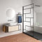 AICA paroi de douche 120x200cm en 8mm verre anticalcaire paroi de douche à l'italienne Style MODERNE