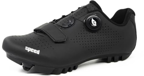 Hixingo Scarpe da Ciclismo Uomo Donna, Scarpe da Mountain Bike per Bici da Strada, Scarpe MTB Road SPD Scarpe da Ciclismo da Bici Compatibile, Scarpe da Equitazione