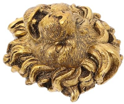 Cabilock Fontana Da Parete Esterna Testa Di Leone in Resina Per Giardino Patio e Decorazione Esterna